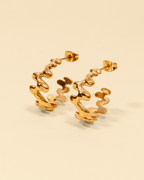MAGMA EARRING [GOLD]