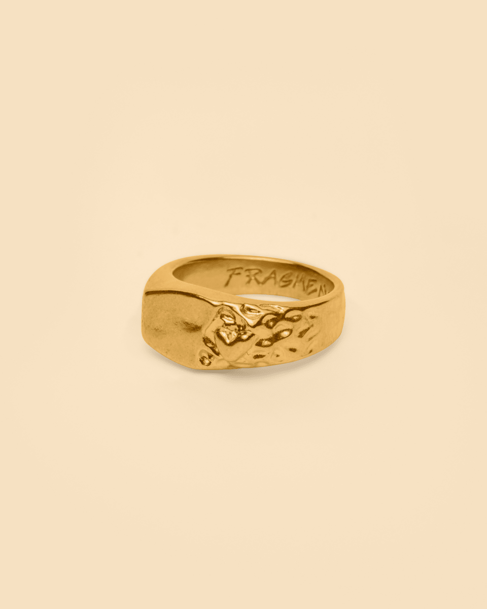 Molten heart ring [gold]