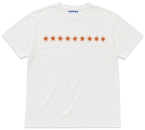 Narcissist Tee — Heavy Slub Cotton, Matching Front & Back Print (White)