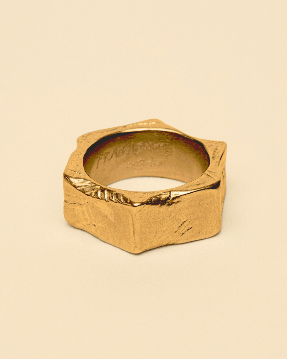 NUT RING [GOLD]