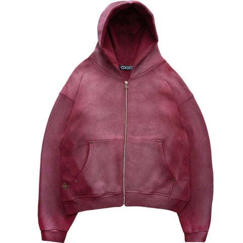 Rosso Vecchio Zip