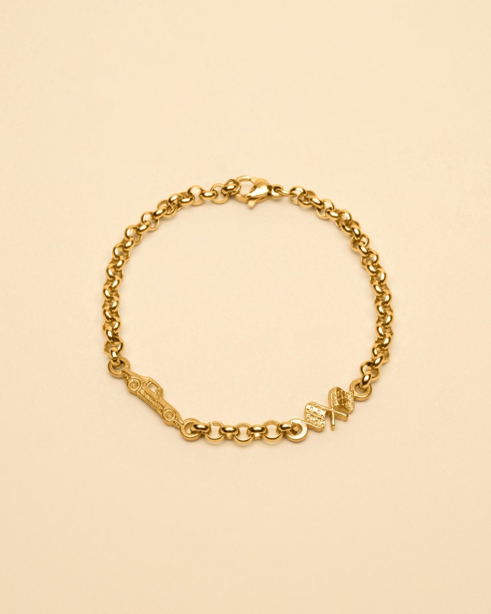 Racing bracelet [gold]