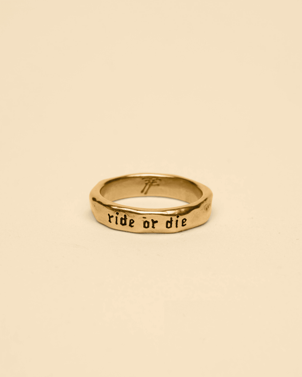 Ride or die ring [gold]