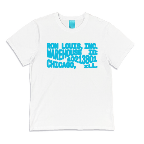 Ron Louis Inc. Blur Tee - White